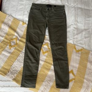 Olive Green Skinny Jeans